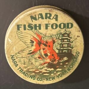 Nara Fish Food Unopened Antique